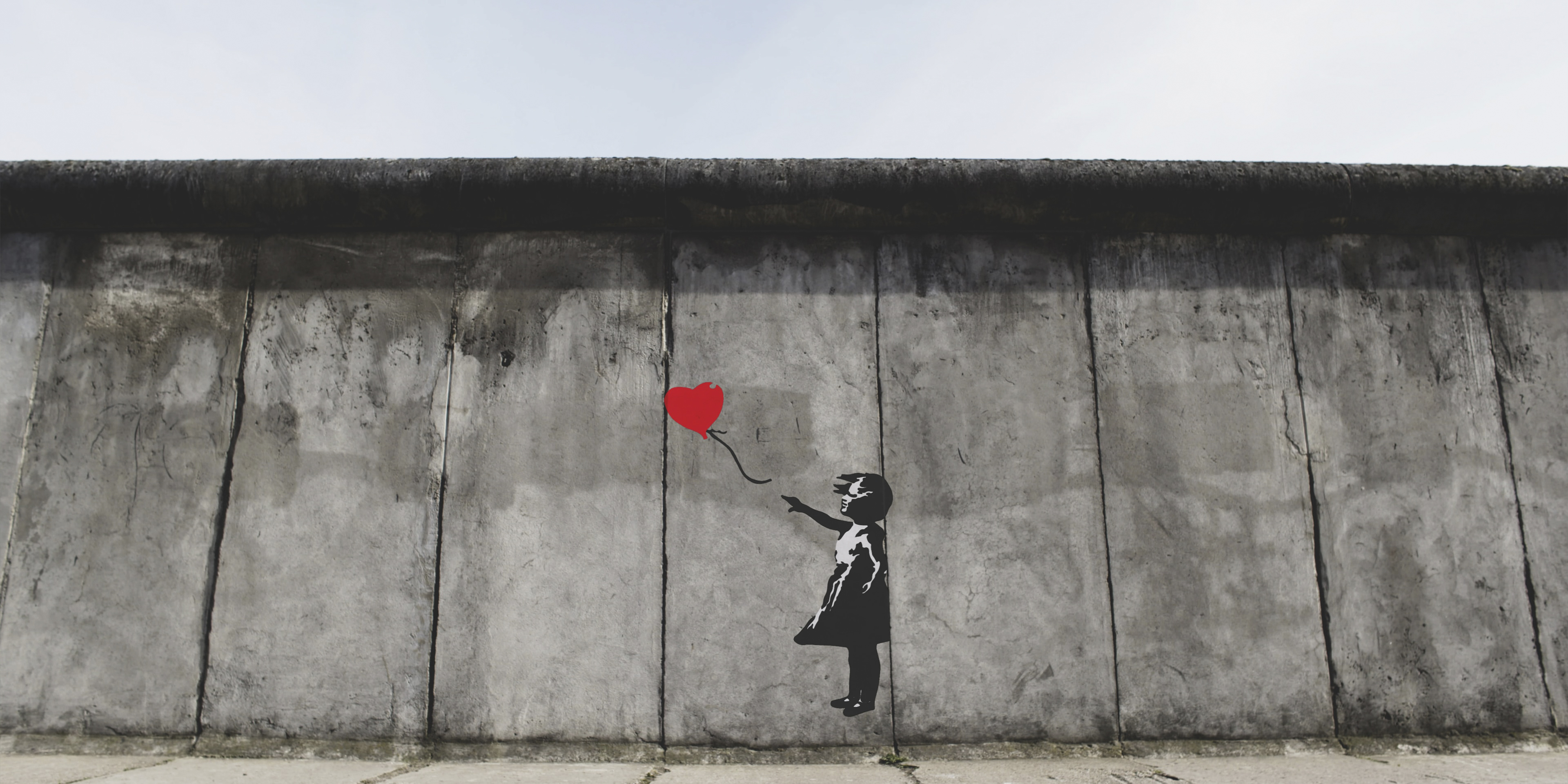 Malerei an der Wand